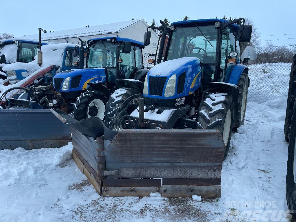 New Holland T5050 PS, Holms 2,8m vikplog Tracteur