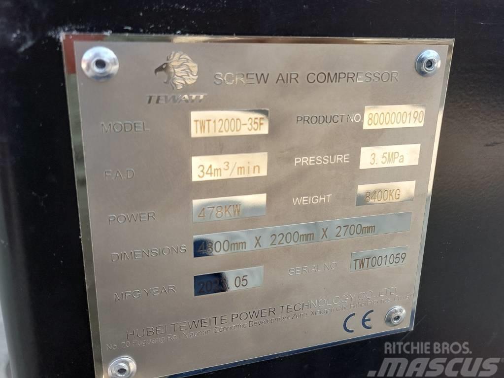  Tewatt TWT1200D-35F Compresseur