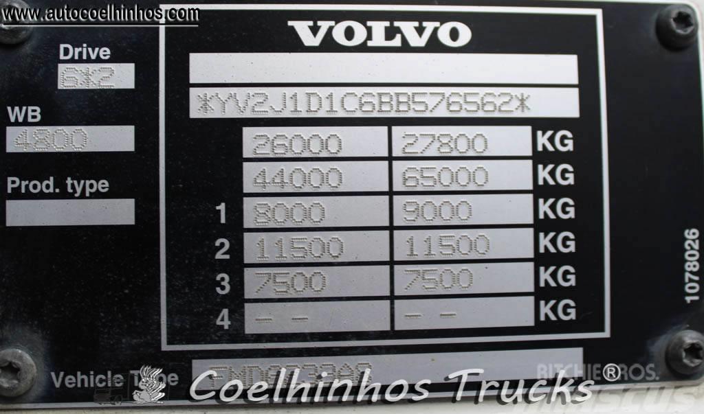 Volvo FMX 330 + Hiab 144 XS Camion plateau