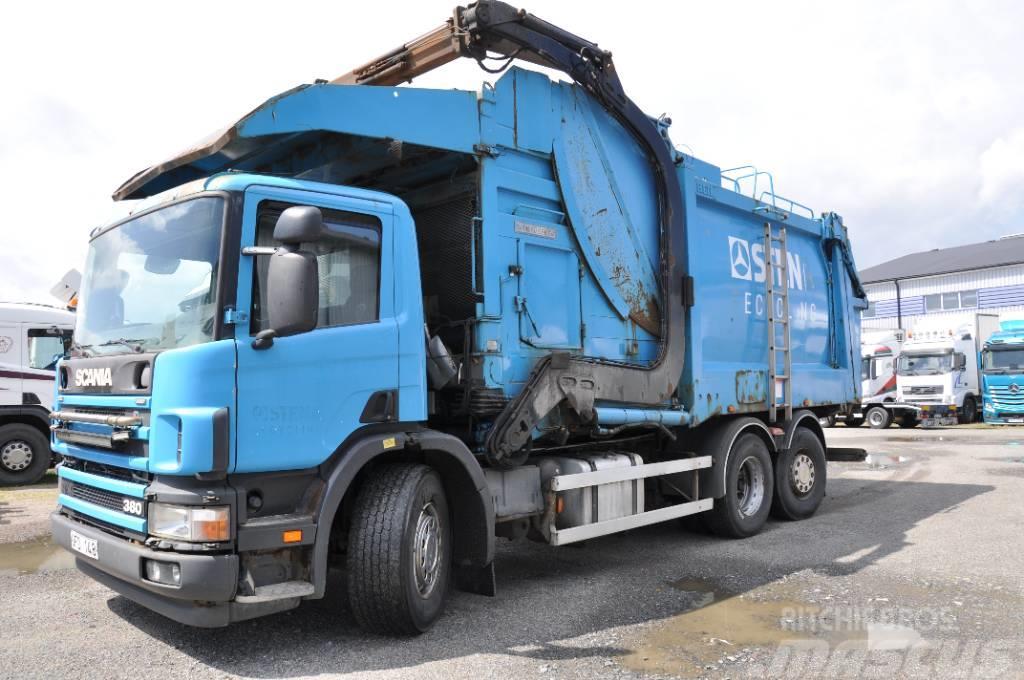 Scania P114GB6X2*4NA380 Camion poubelle