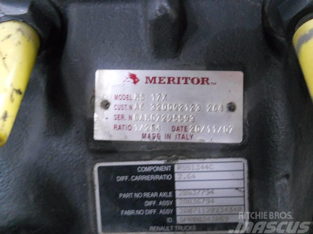 Meritor / Renault RSS1344C / RSS 1344 C / MS17X / MS 17 X Essieux