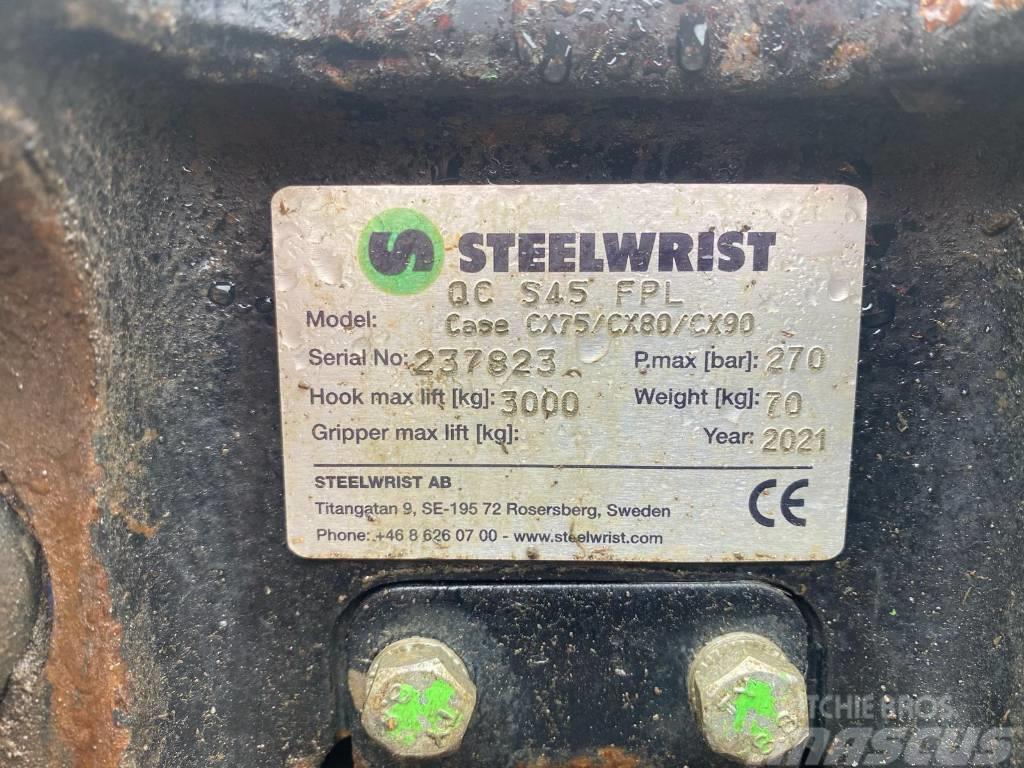 Steelwrist QC S45 Attache rapide pour godet