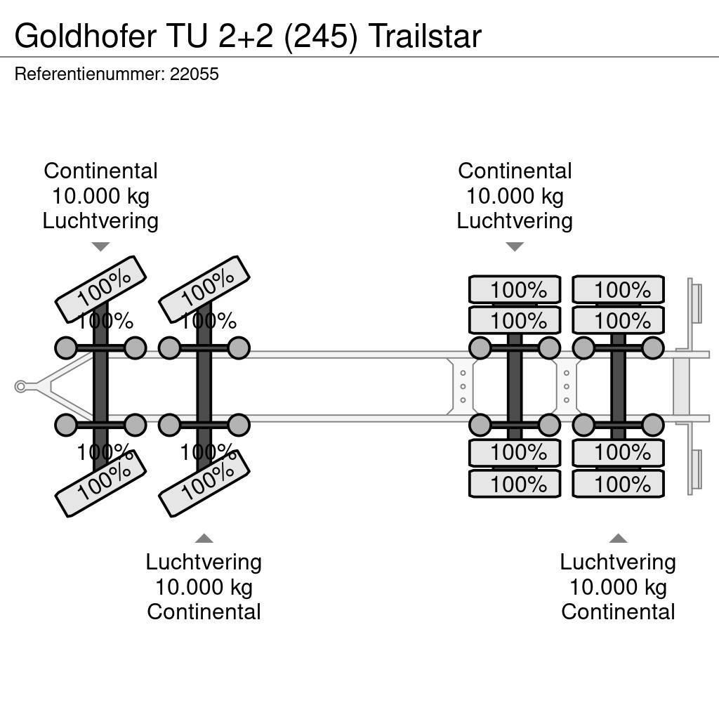 Goldhofer TU 2+2 (245) Trailstar Remorque surbaissée