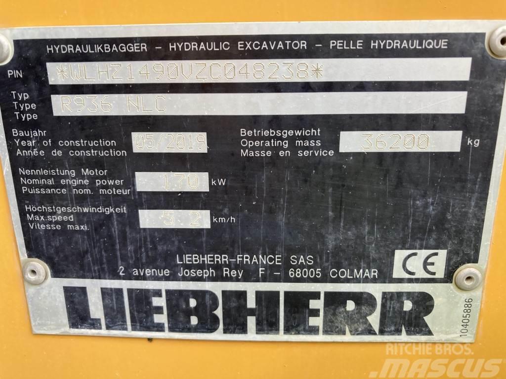 Liebherr R 936 Litronic Pelle sur chenilles