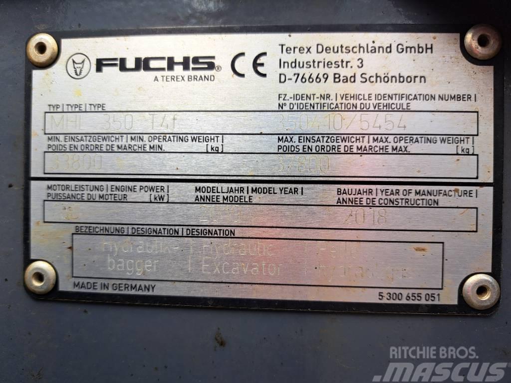 Fuchs MHL350F Pelle à déchets