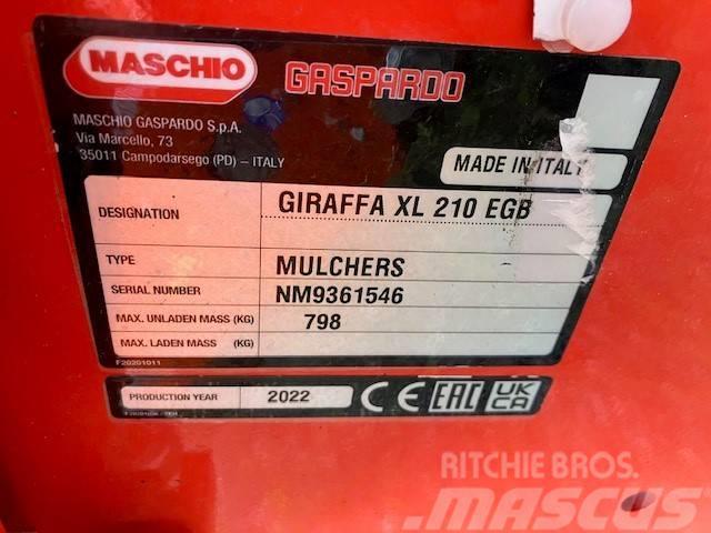 Maschio Giraffa 210 SE HD H-Slagor Broyeur / Gyrobroyeur / Epareuse