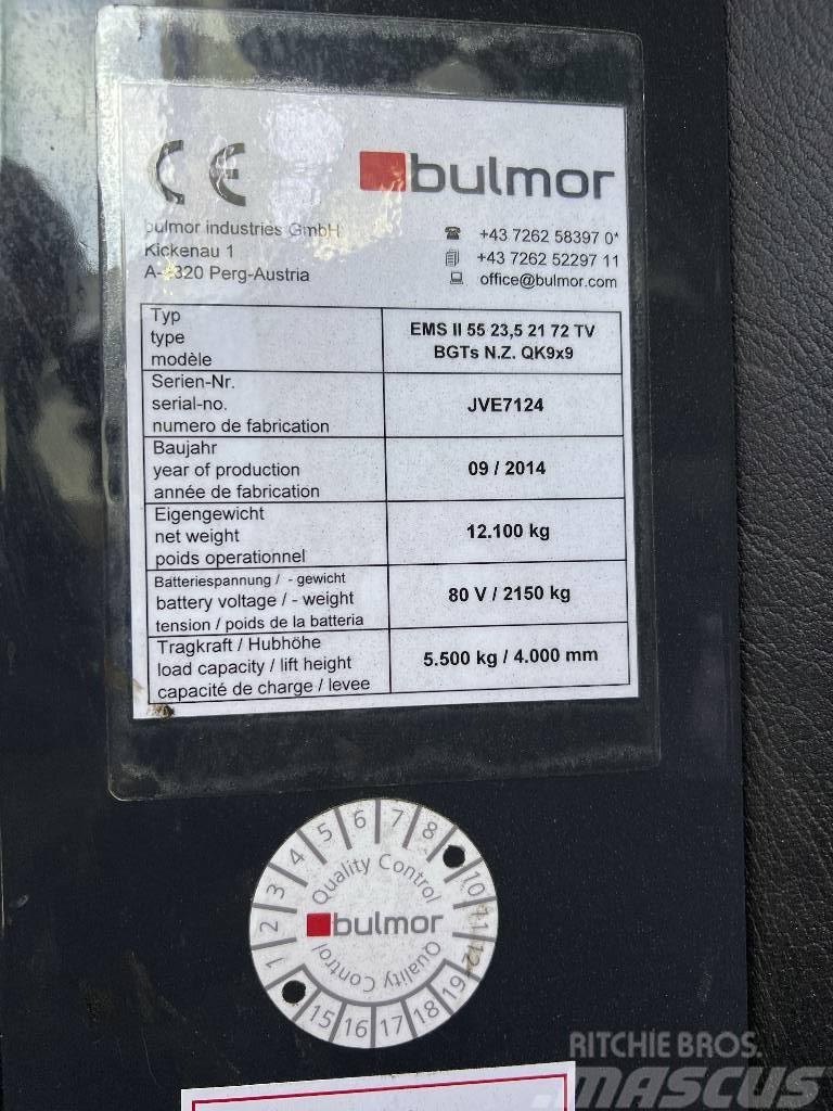 Bulmor EMS II 55.50/23,5-21/74 Mehrwege Stapler Chariot élévateur latéral