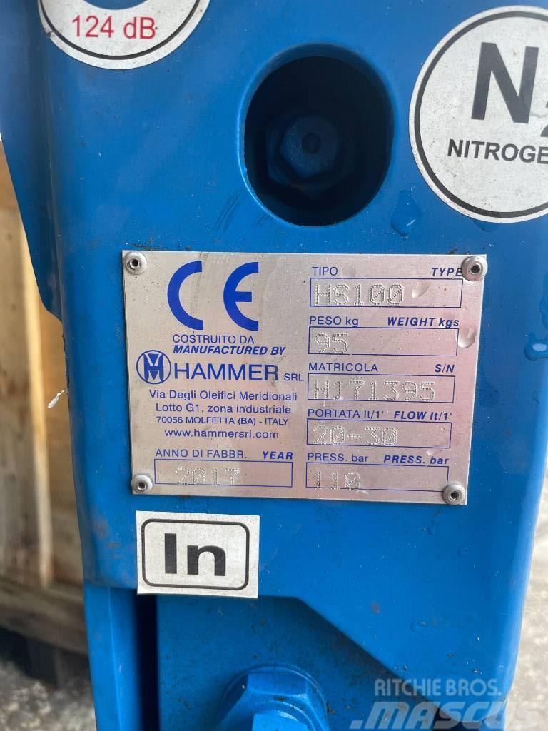 Hammer HS100 Hydraulic Breaker Marteau hydraulique
