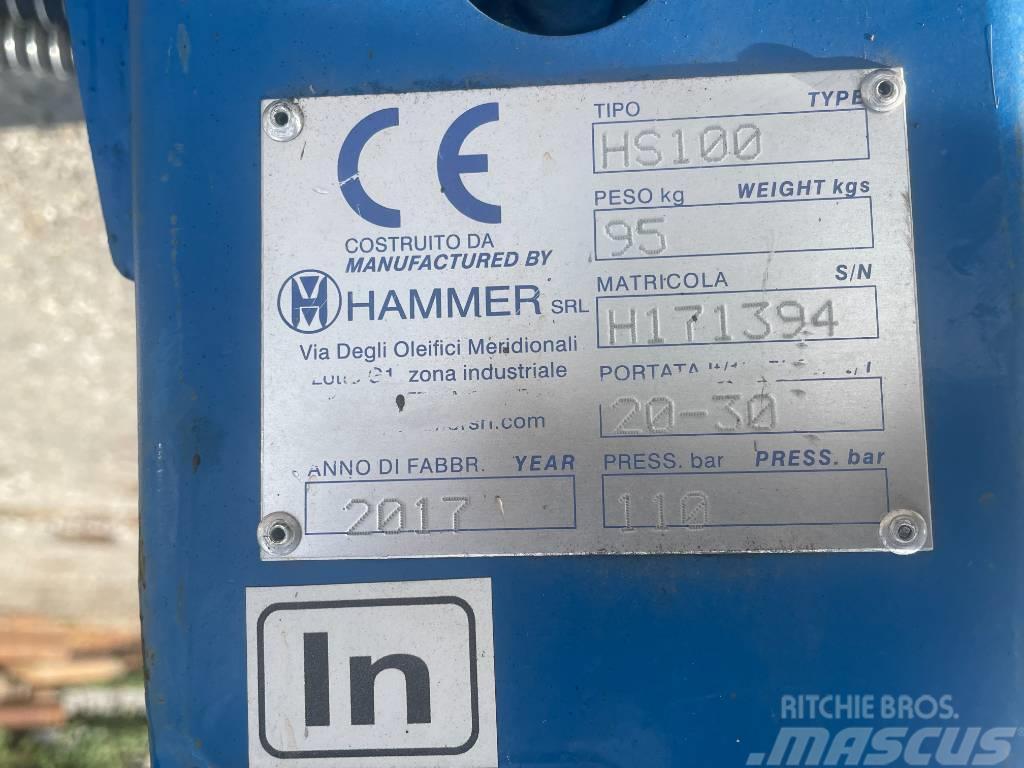Hammer HS100 Hydraulic Breaker Skid steer Marteau hydraulique