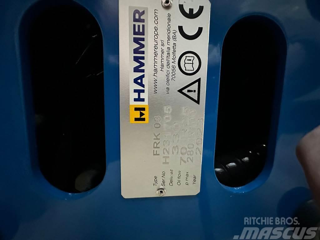 Hammer FRK03 pulverizer Marteau hydraulique