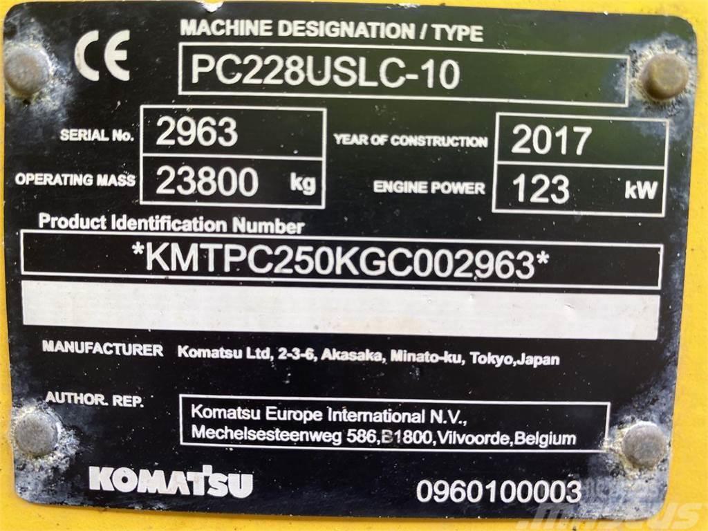 Komatsu PC228USLC-10 Pelle sur chenilles