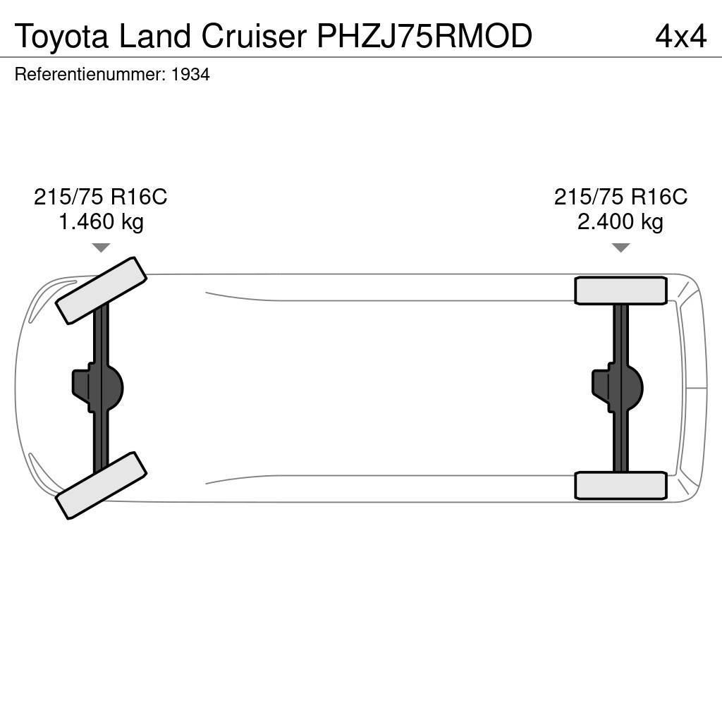 Toyota Land Cruiser PHZJ75RMOD Camion dépannage