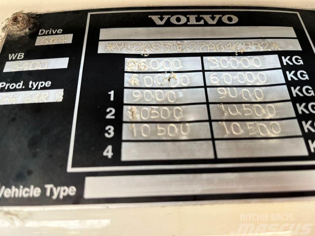 Volvo FH 13 520 6x4 VEB+ / FULL STEEL / BOX L=4560 mm Camion benne