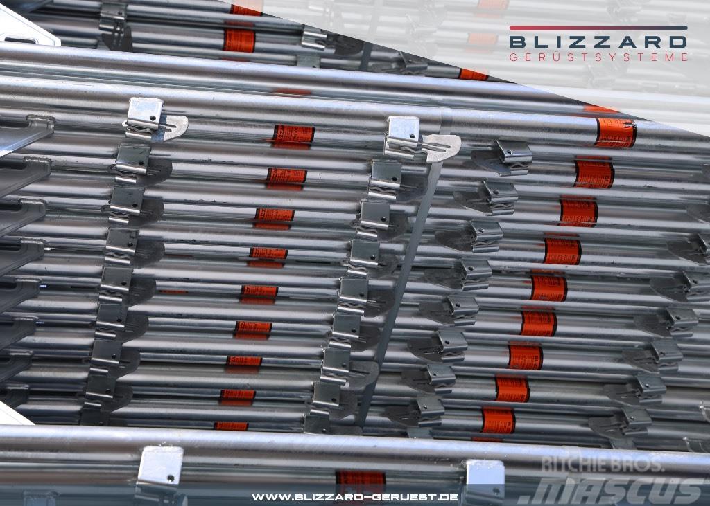 Blizzard S70 488 m² neues Gerüst aus Stahl + Aluböden Echafaudage