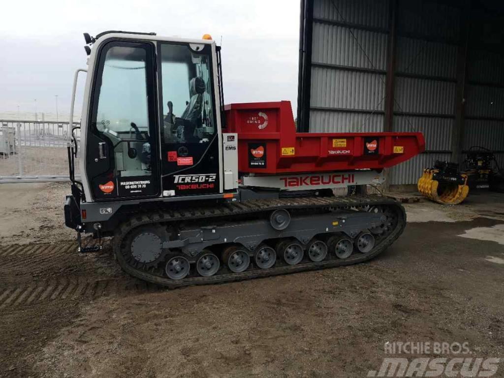 Takeuchi TCR50-2 *uthyres / only for rent* Tombereau sur chenilles