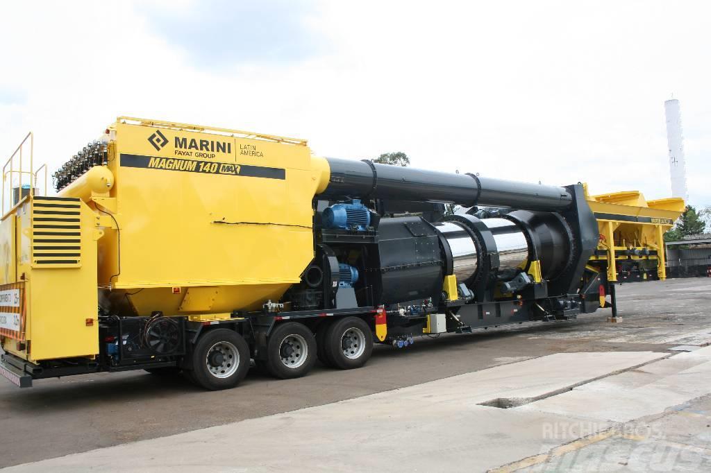 Marini Magnum 140 * mobile asphalt plant Centrale d´enrobage