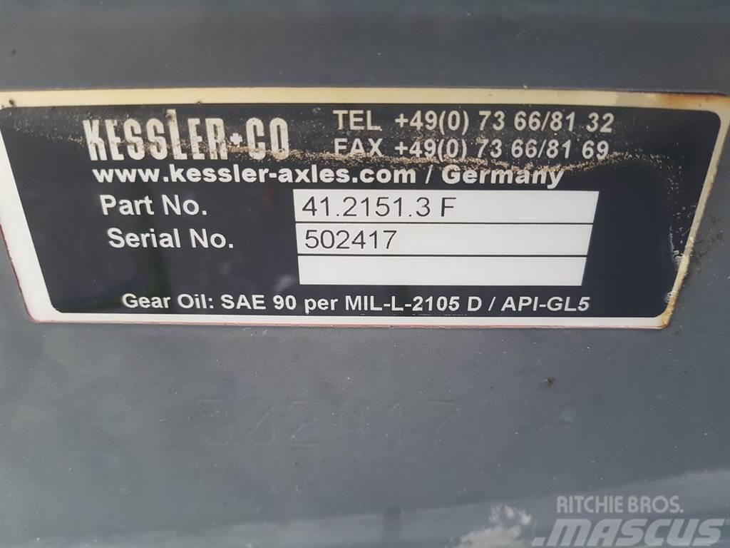 Fuchs MHL320-Kessler+CO 41.2151.3F-Terex 5435661010-Axle Essieux