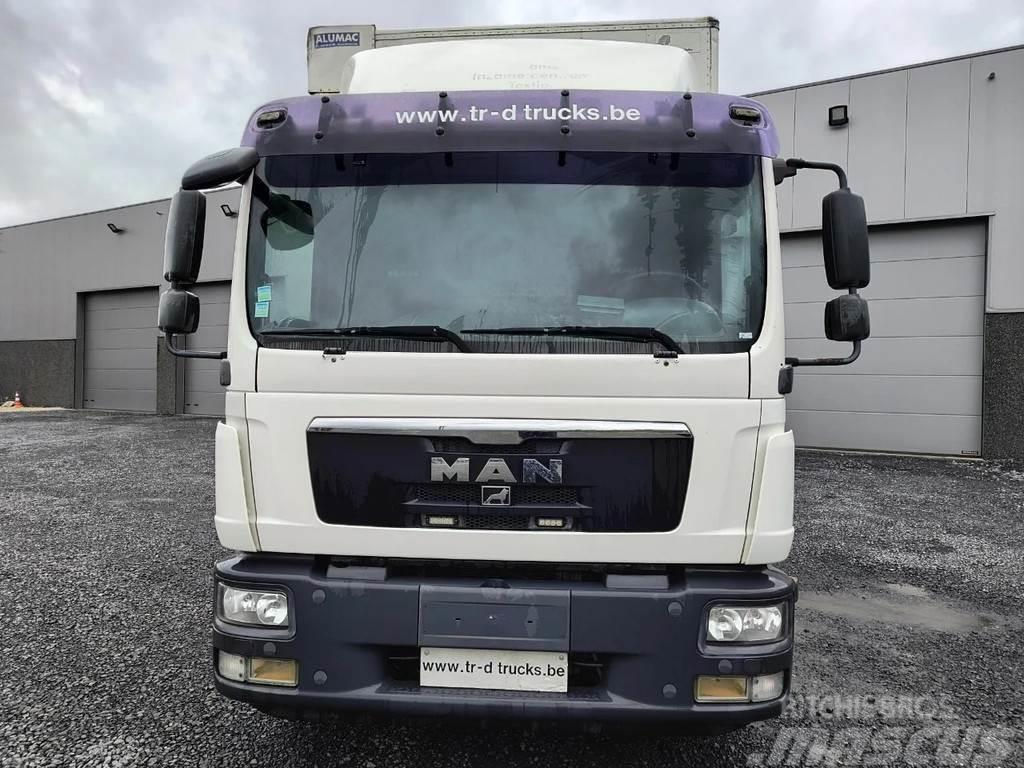 MAN TGM 15.250 CASE WITH 2 SIDE PORTS - EURO 5 Camion Fourgon