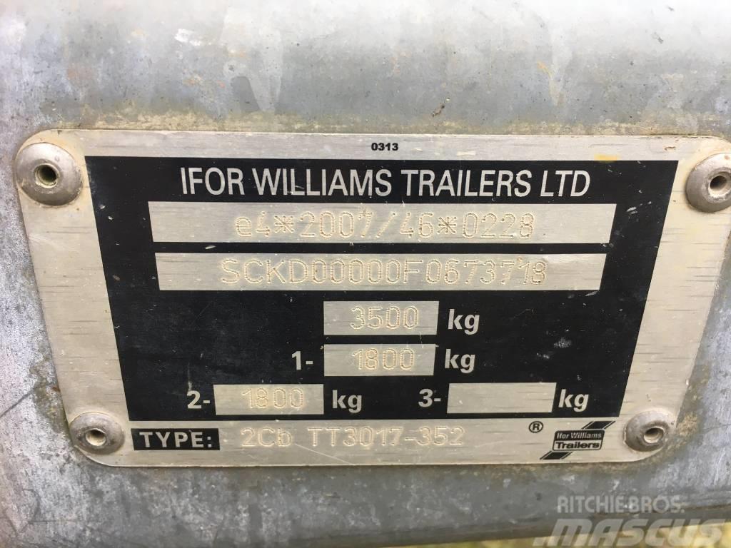 Ifor Williams TT3017 Tipper Trailer Benne céréalière