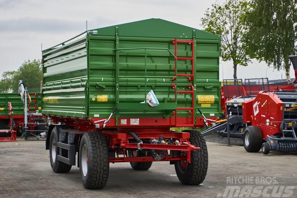 Pronar PT 612 / 12 tones tipping trailer / pallet wide Benne céréalière