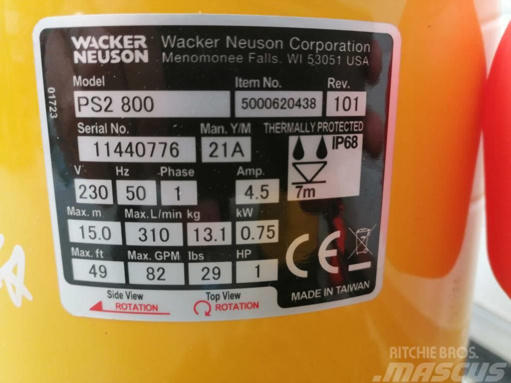 Wacker Neuson PS2800 Pompe à eau / Motopompe