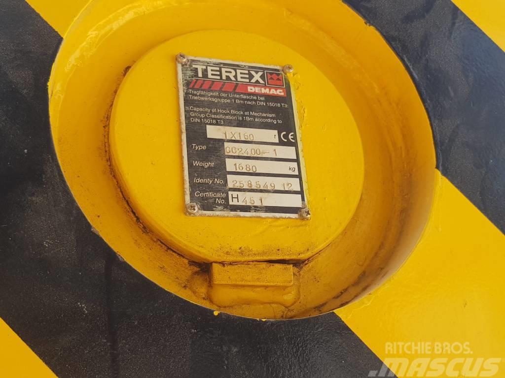 Terex Demag CC2400-1 Grue sur chenilles