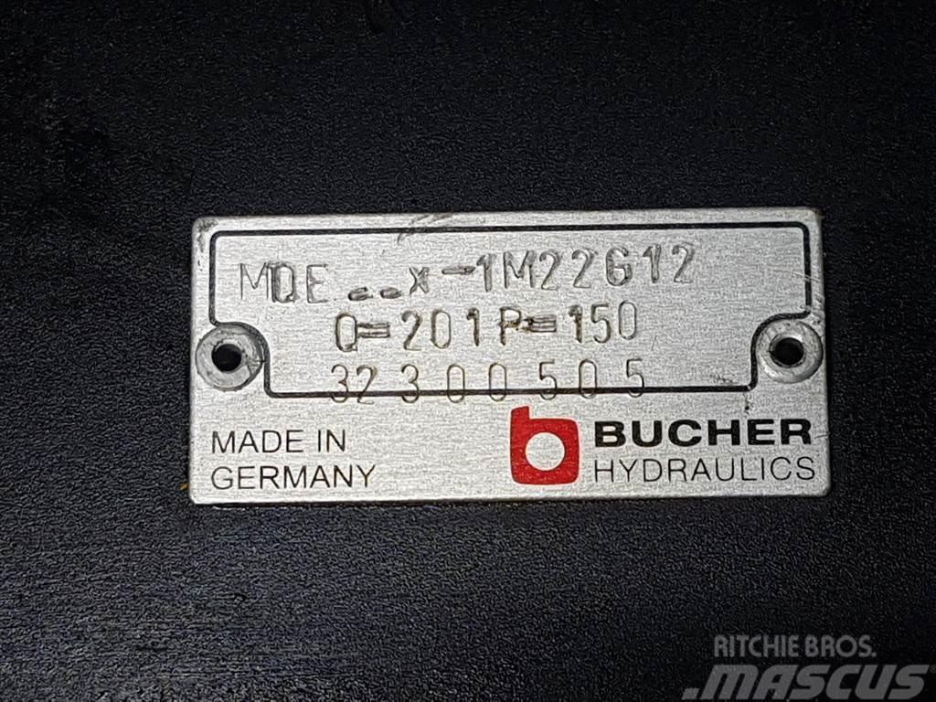 Bucher Hydraulics MQE**x - 1M22G12 - CITYCAT 5000 - Valve Hydraulique