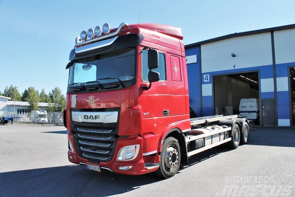 DAF XF 480 FAS 6x2 Camion porte container