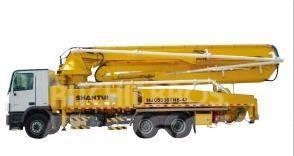 Shantui HJC5320THB 45M Trailer-Mounted Concrete Pu Moteur