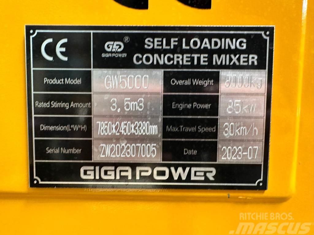  Giga power 5000 Camion malaxeur