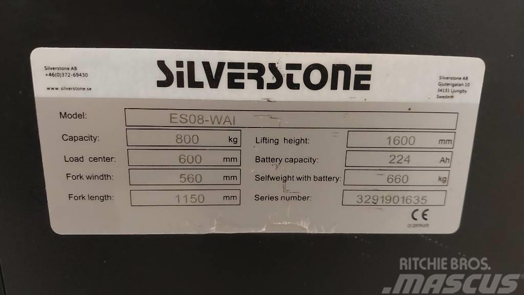 Silverstone ledestabler med initialløft 1,6 m løftehøyde Gerbeur accompagnant
