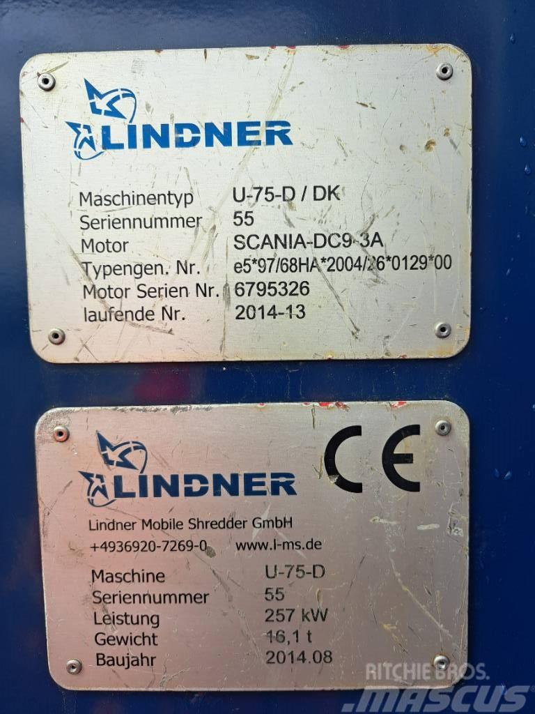Lindner U75D Broyeur à déchets