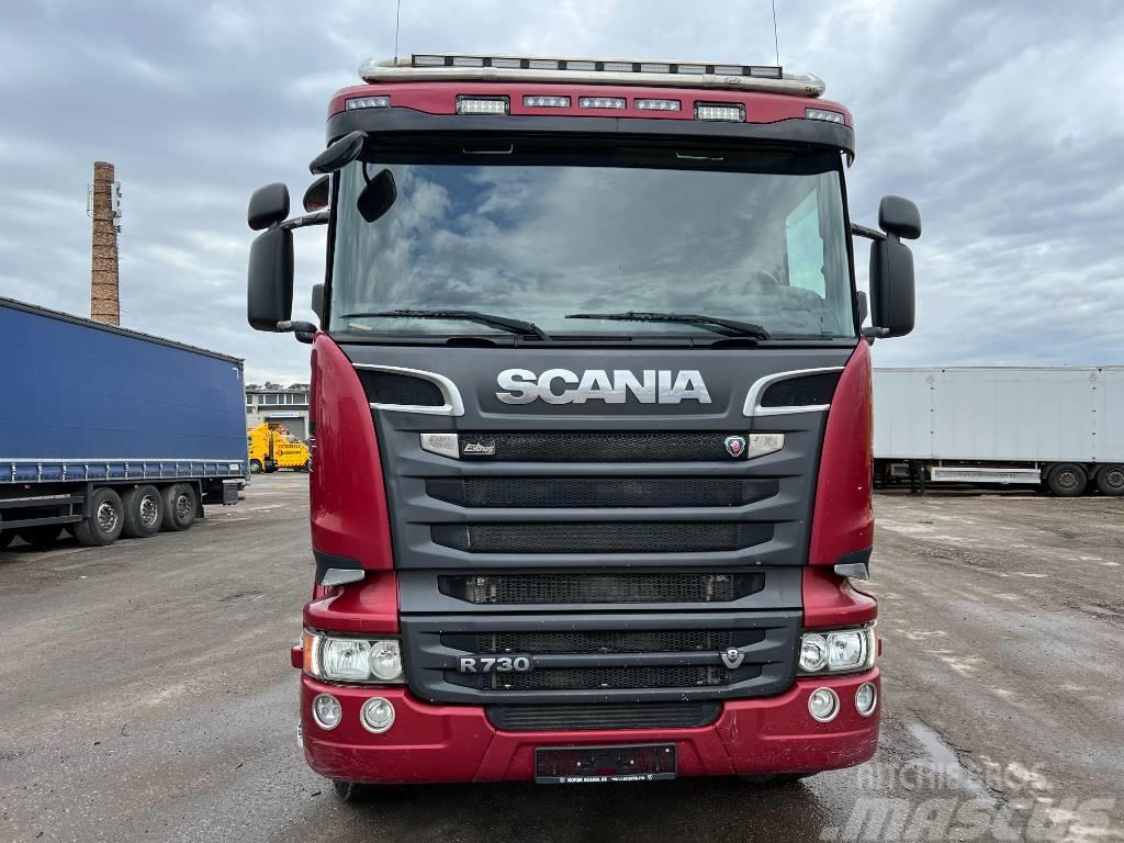 Scania R730CB8X4HHZ full steel,RETARDER,euro 6 Camion benne