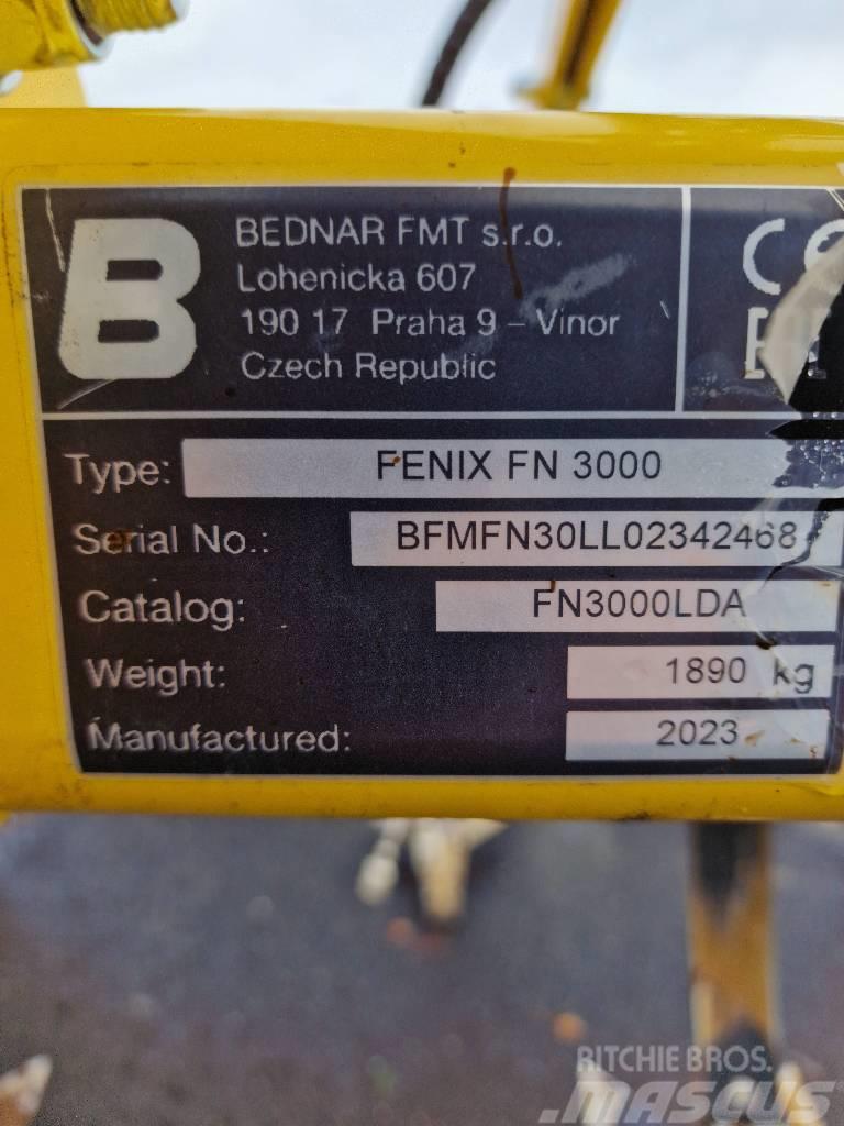 Bednar Fenix FN 3000 Déchaumeur, cultivateur