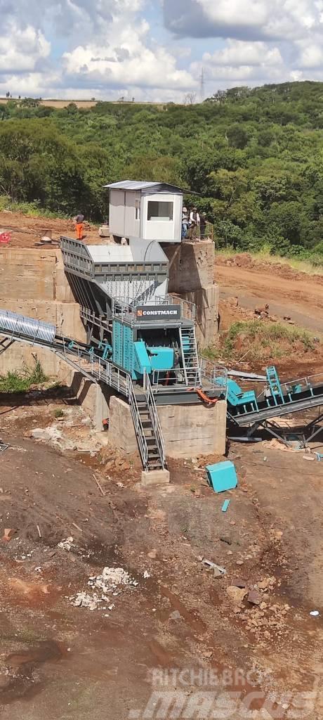 Constmach Stationary Stone Crusher Plant 300 T/H Concasseur