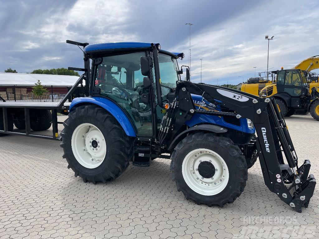 New Holland T4.75S med Quicke X2S lastare Omg.lev! Tracteur