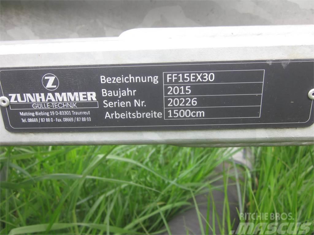Zunhammer FF15EX30 Schleppschuh Verteiler Gestänge, 15 m, VO Epandeur de fumier