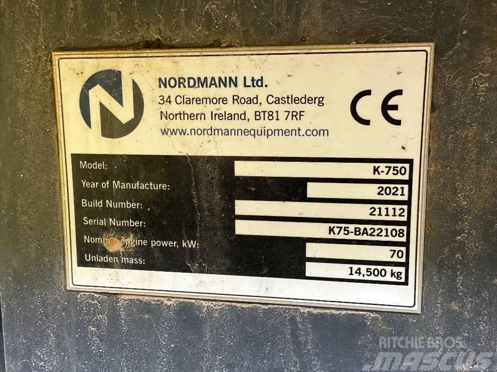  Nordmann  K 750 Backenbrecher Concasseur mobile