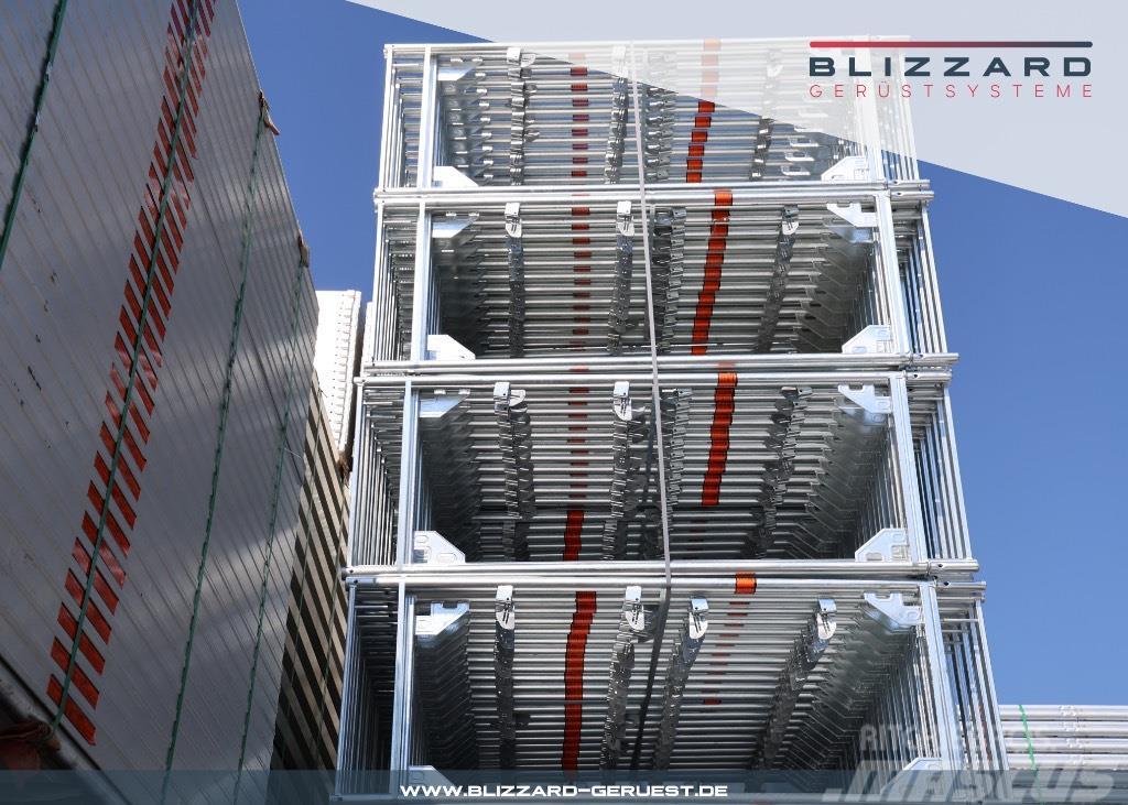 Blizzard 88 m² Neues Gerüst mit Alu-Rahmentafel Echafaudage