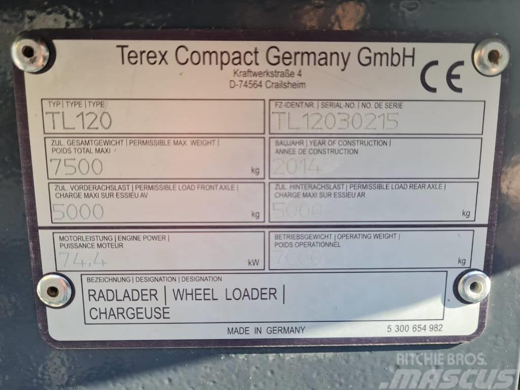 Terex TL 120 Chargeuse sur pneus