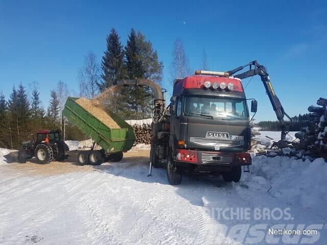 Heinola 1310 RML -Chipper:  SISU 18/630 6x4 -Truck Broyeur de végétaux