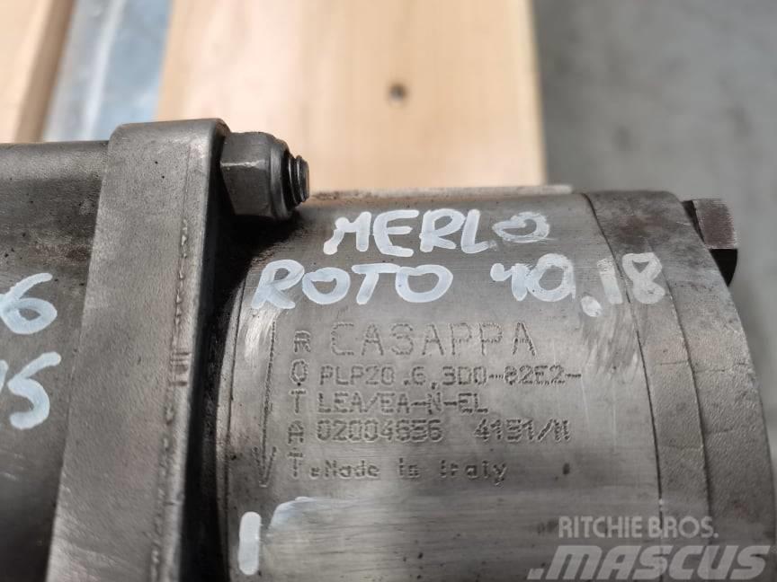 Merlo 40.18 Roto {power steering pump Casappa} Hydraulique