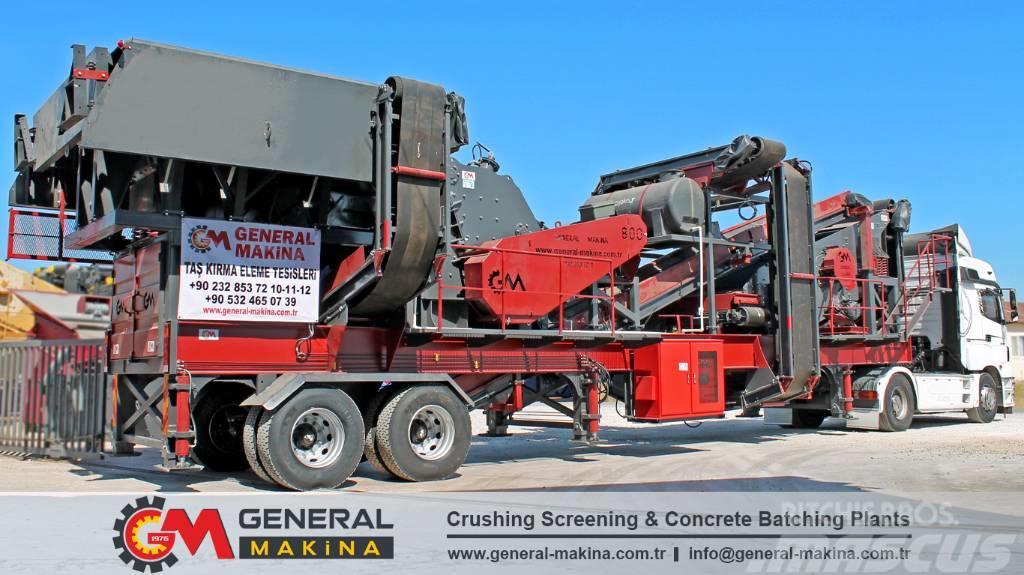  General Mobile Crusher Plant 800 Concasseur mobile