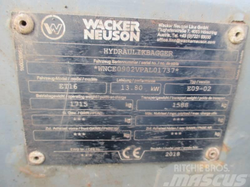Wacker Neuson ET16 Mini pelle < 7t