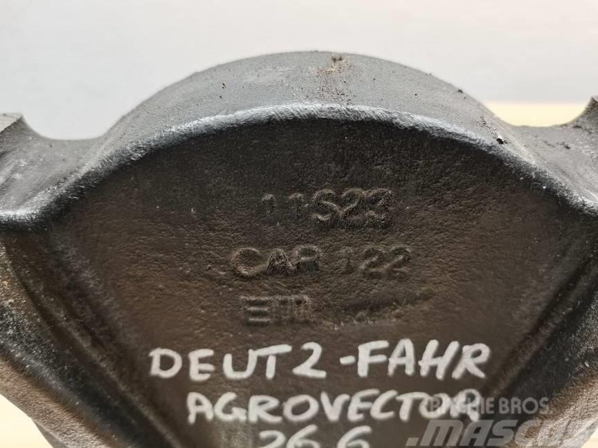 Deutz-Fahr 26.6 Agrovector {bracket axle Carraro} Essieux