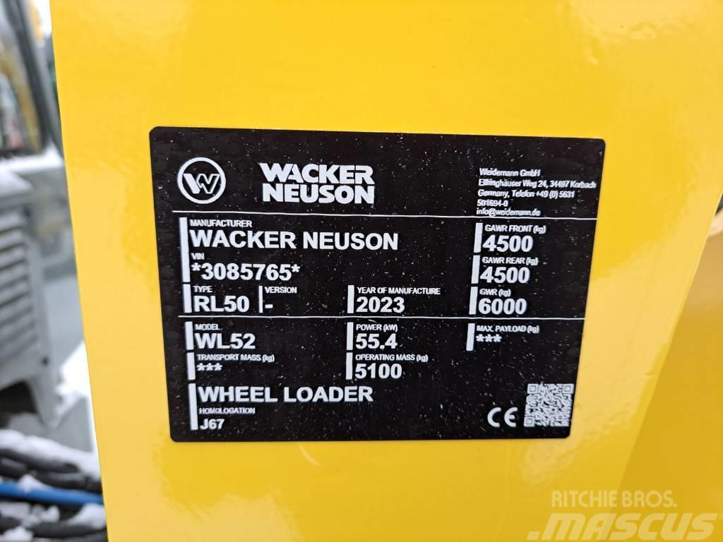Wacker Neuson WL 52 Chargeuse sur pneus