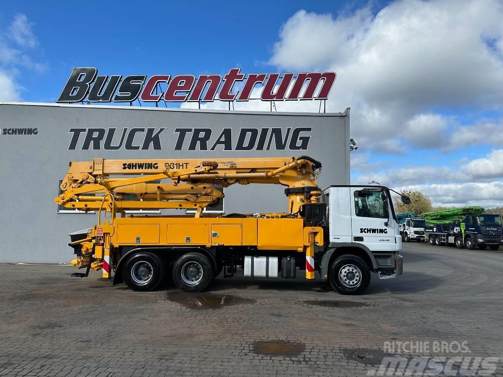 Mercedes-Benz Actros Schwing S 31 HT Camion malaxeur