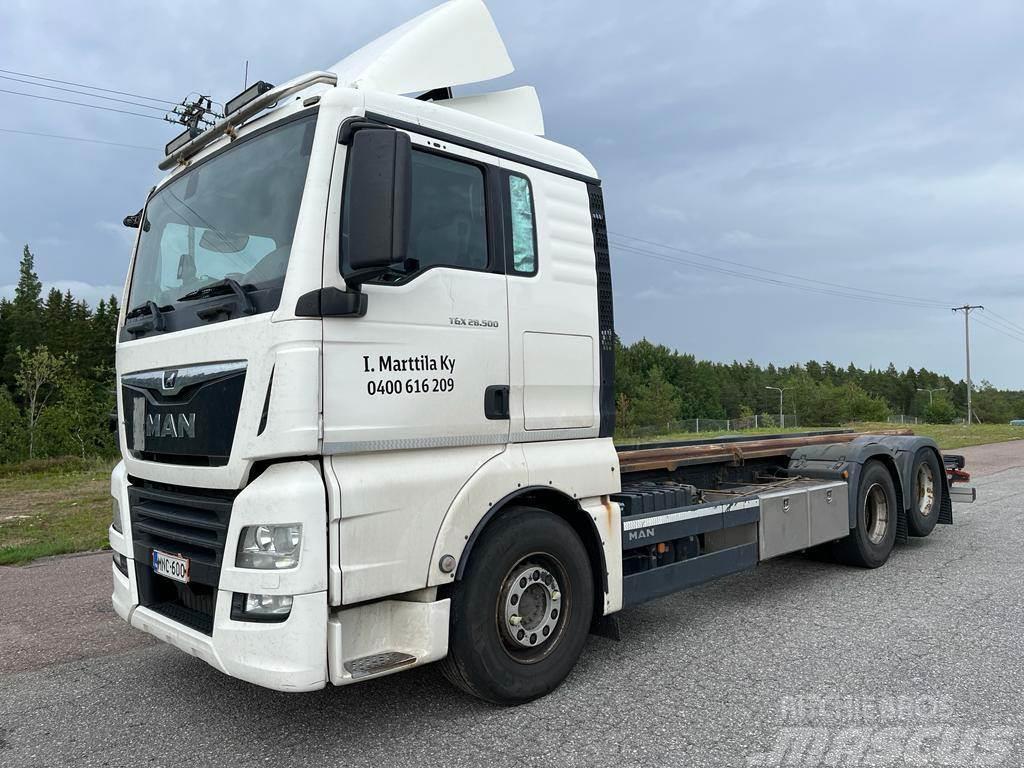 MAN TGX 28.500 6x2 vm. 2017 Camion porte container