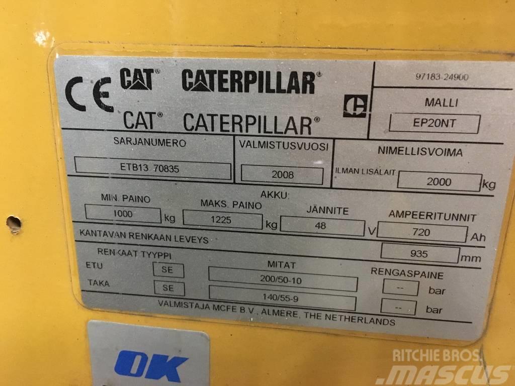 CAT EP 20 NT Chariots élévateurs électriques