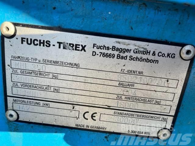 Terex Fuchs MHL350 Pelle à déchets